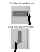 Load image into Gallery viewer, INDOOR Vinyl Banner Customized