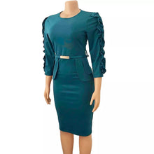 Load image into Gallery viewer, 2022 Lady Fashion African Dresses Formal Women Office Dresses - Makeitworkinc LLC -