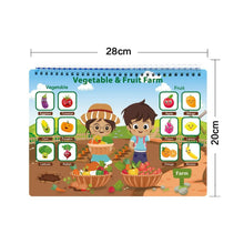 Load image into Gallery viewer, 2022 Newest Autism Toys for Kids with 32 Themes Montessori Preschool Early Learning Educational Busy Book for Kids Drawing Book - Makeitworkinc LLC -