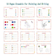 Load image into Gallery viewer, 2022 Newest Autism Toys for Kids with 32 Themes Montessori Preschool Early Learning Educational Busy Book for Kids Drawing Book - Makeitworkinc LLC -