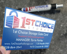 Load image into Gallery viewer, Storage Gate Card