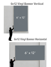 Load image into Gallery viewer, INDOOR Vinyl Banner Customized
