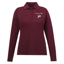 Load image into Gallery viewer, Picayune Jr High -Core 365™ Ladies&#39; Pinnacle Performance Long-Sleeve Piqué Polo
