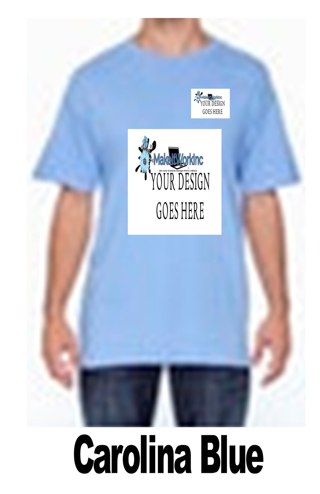 T-SHIRT Carolina Blue