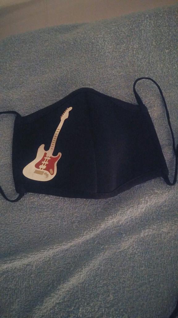 Guitar face mask